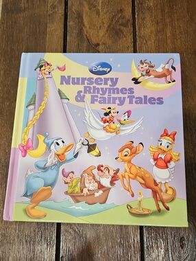 Disney Nursery Rhymes & Fairy Tales Book - Pastel Multicolor